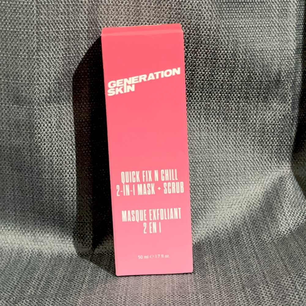 Operation skin Quick Fix N Chill
Mask + Scrub